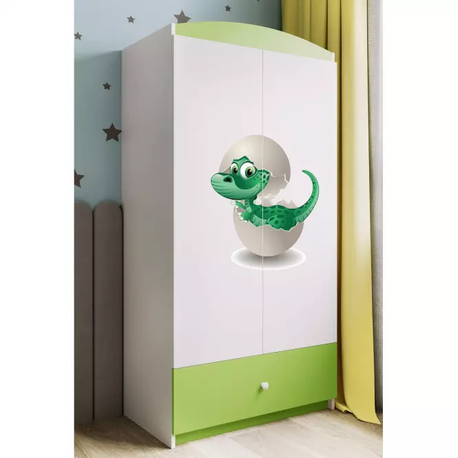 Szekrény Babydreams Zöld – Dino