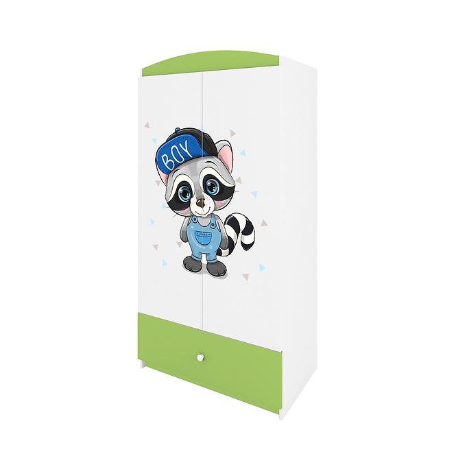 Szekrény Babydreams Zöld – Mosómedve