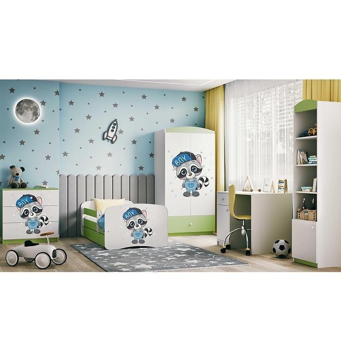 Szekrény Babydreams Zöld – Mosómedve