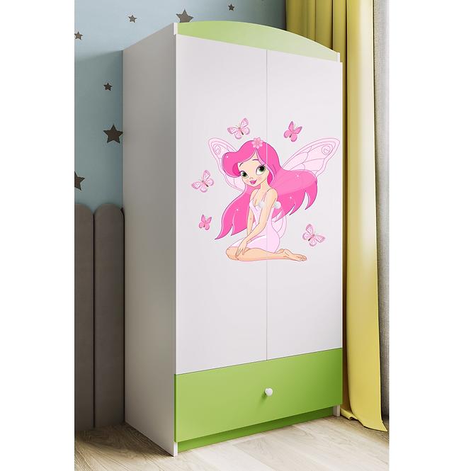 Szekrény Babydreams Zöld – Tündér 1