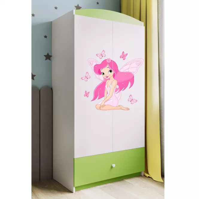 Szekrény Babydreams Zöld – Tündér 1,6