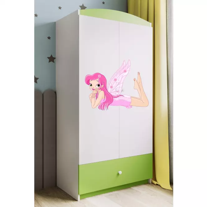 Szekrény Babydreams Zöld – Tündér 2