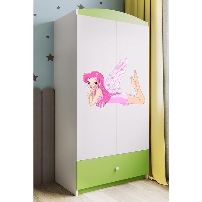 Szekrény Babydreams Zöld – Tündér 2
