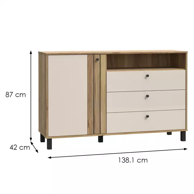 Komód Killarney KQLK222L,5