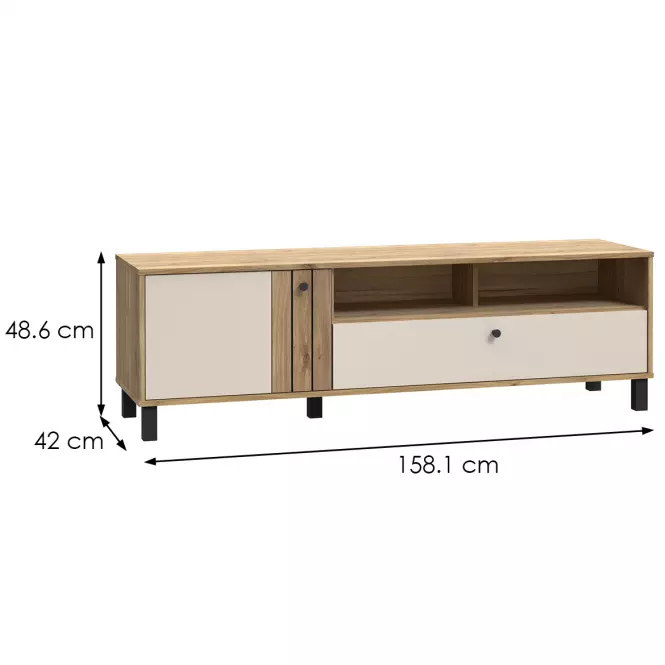 Szekrény RTV Killarney KQLT122L