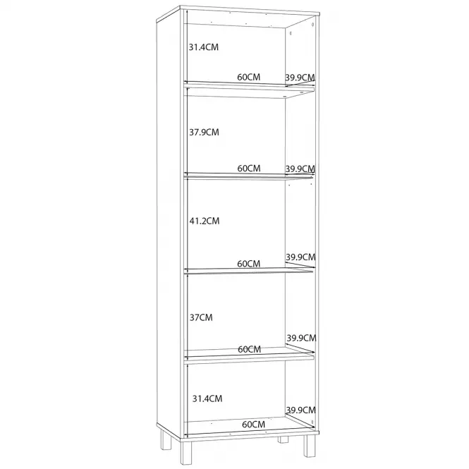 Vitrin Killarney KQLV712,6