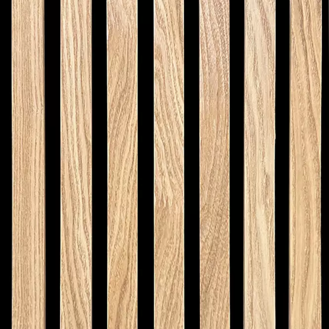 Akusztikus díszlécek lamel a filc természetes tölgy 300x2650 mm