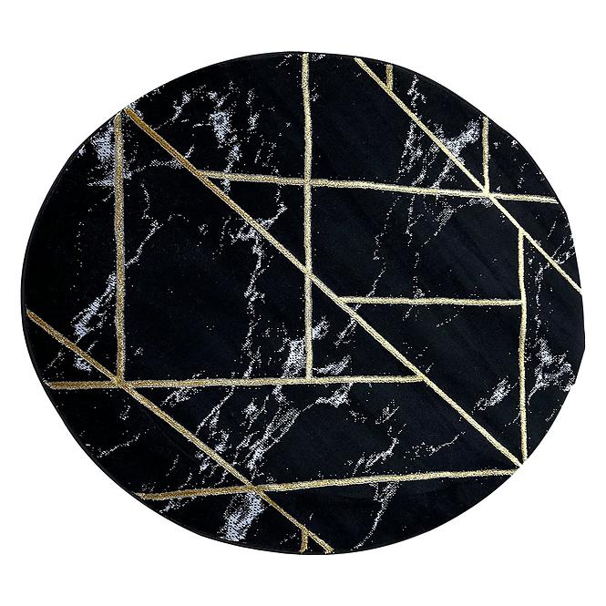 Szőnyeg Diamond 1,2/1,2 A0052 fekete/arany