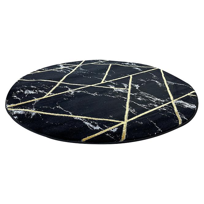 Szőnyeg Diamond 1,2/1,2 A0052 fekete/arany