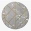 Szőnyeg Diamond 1,6/1,6 A0052 szürke/arany