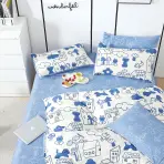 Ágynemű pamut, szatén ALBS-M0016B 140x200 Lasher