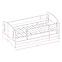 Gyermekágy Classic 2 zöld 80x140,5