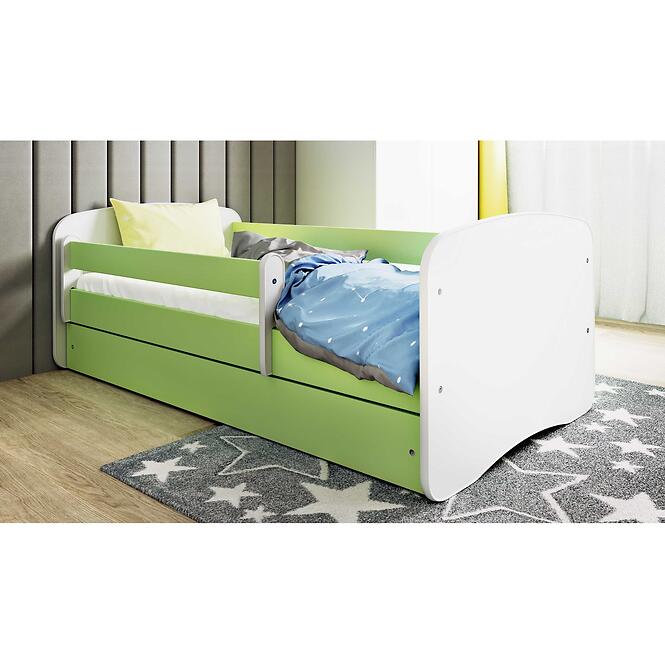 Gyermekágy Babydreams+Sz+M zöld 80x160,5