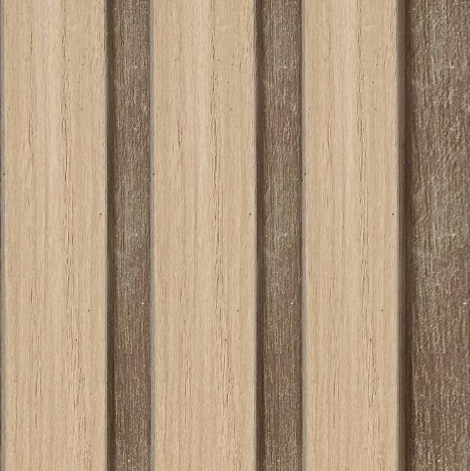 Lamella falburkolat MODERN LINE NORMAL Natural 12x122x2650mm