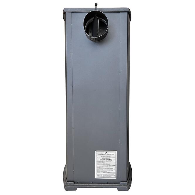 Acél Kályha Berna Lux 5,3 kW bézs,5
