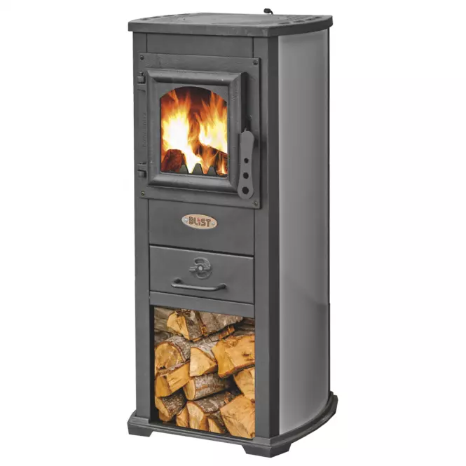 Acél Kályha Ekonomik Lux 6,6 kW