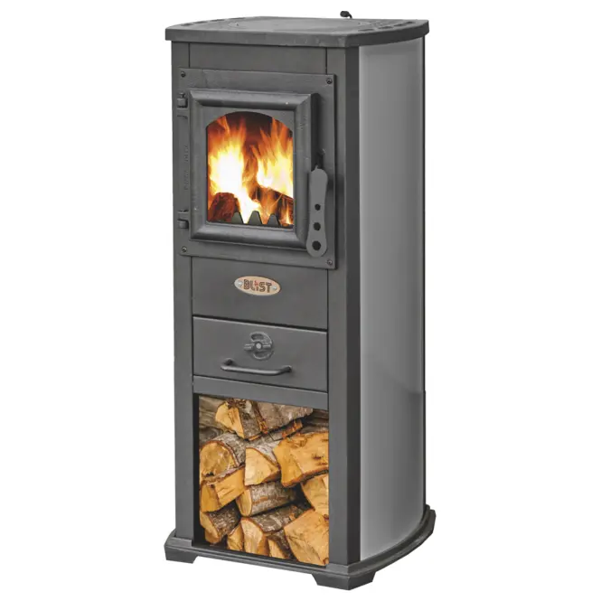 Acél Kályha Ekonomik Lux 6,6 kW,2