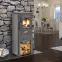 Acél Kályha Ekonomik Lux 6,6 kW,6