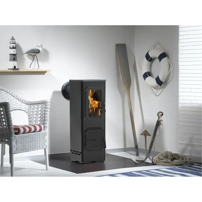 Acél-Öntöttvas Kályha Colorado 5 kW,3