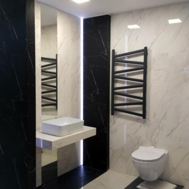 Fürdőszoba radiátor Mix Kalipso Mk 140/40 1400x440 mm fekete