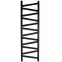 Fürdőszoba radiátor Mix Kalipso Mk 140/40 1400x440 mm fekete