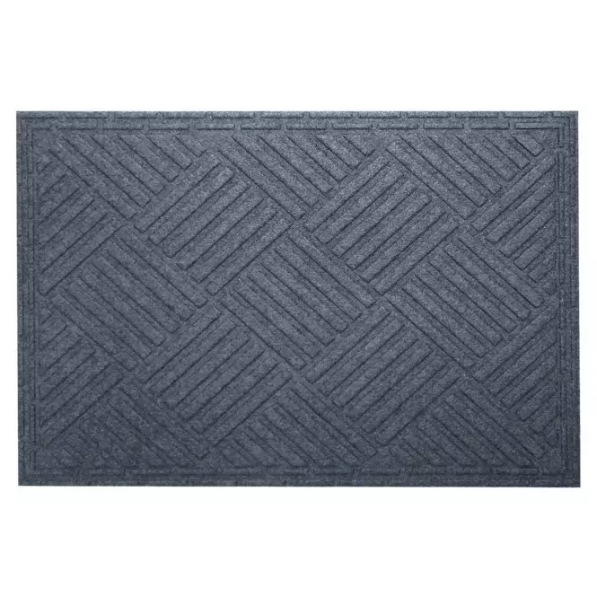 Lábtörlő Geometria K-501-1 40x60 cm szürke