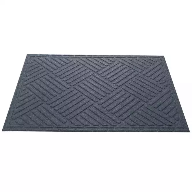 Lábtörlő Geometria K-501-1 40x60 cm szürke