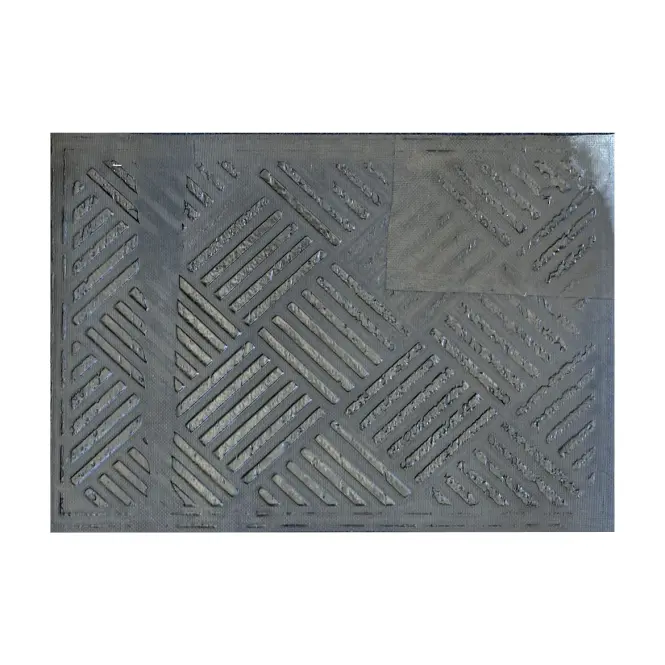 Lábtörlő Geometria K-501-1 40x60 cm szürke,2