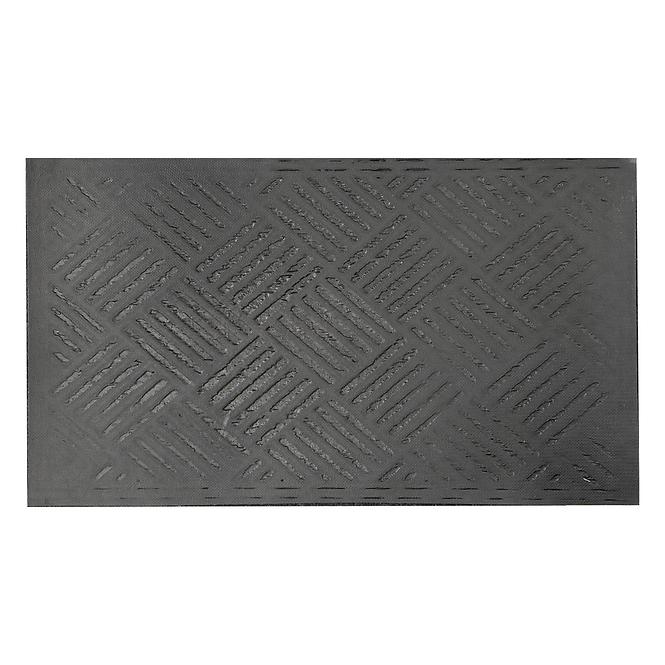 Lábtörlő textil K-502-1 45x75 cm barna