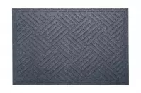 Lábtörlő textil K-502-2 45x75 cm szürke