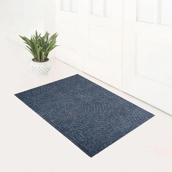 Lábtörlő textil K-502-2 45x75 cm szürke