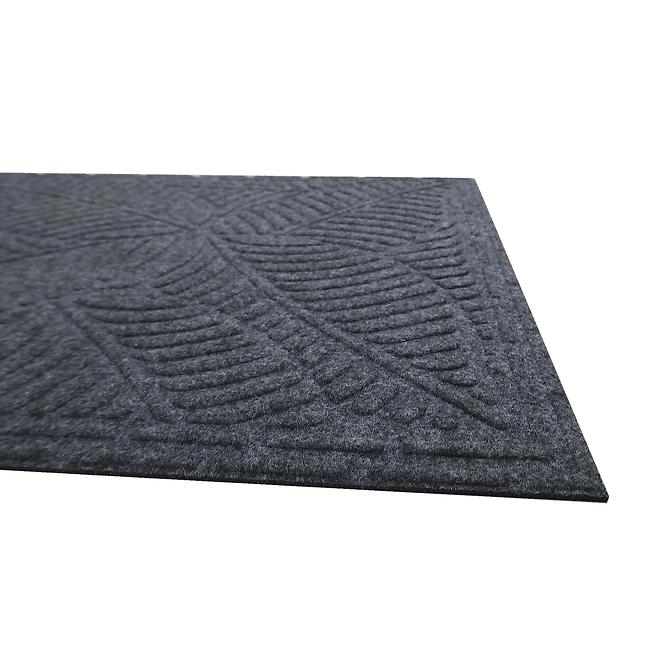 Lábtörlő textil K-502-2 45x75 cm szürke