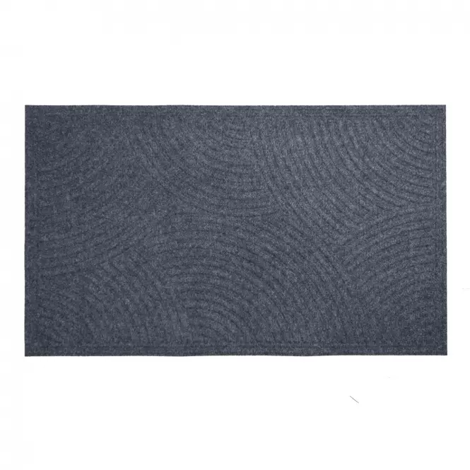 Lábtörlő textil K-502-3 45x75 cm szürke