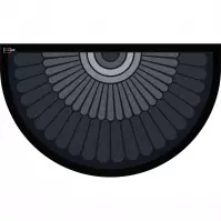 Lábtörlő Moon KR-602-7 45x75 cm szürke