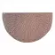 Lábtörlő Moon KR-602-2 45x75 cm  barna