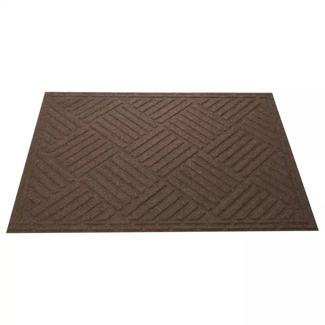 Lábtörlő textil K-504-1 80x120 cm barna