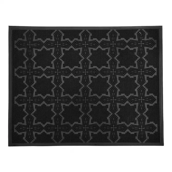 Gumírozott Lábtörlő kültéri Brezee K-305 55x41 cm szélkerekek