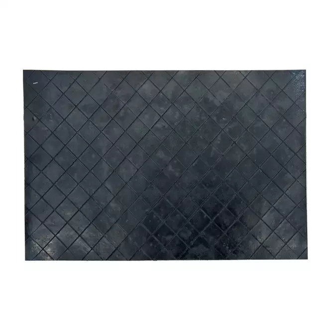 Gumírozott Lábtörlő kültéri Dora K-16 58x35 cm szélkerekek,6