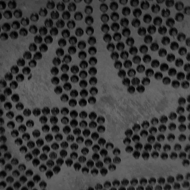 Gumírozott Lábtörlő kültéri Leaf K-116 58x36 cm levél