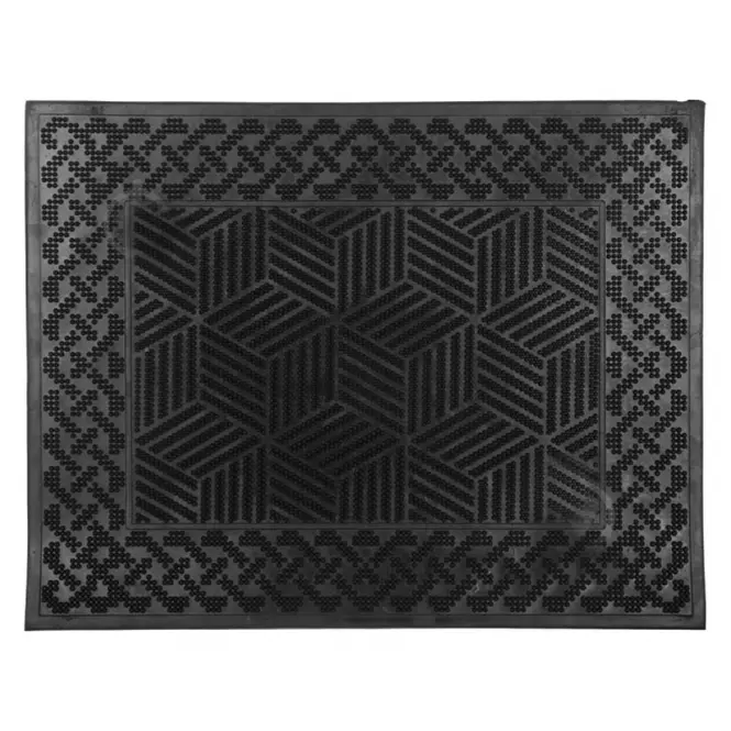 Gumírozott Lábtörlő kültéri Emma K-303 55x41 cm geometria