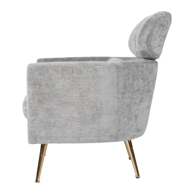Fotel Glamour szürke,4