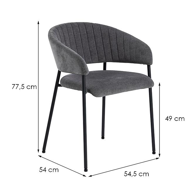 Szék Mini szürke 2 db