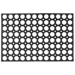 Lábtörlő Honey Comb EU5000302 45x75 cm fekete