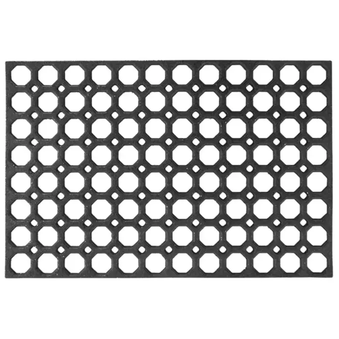 Lábtörlő Honey Comb EU5000302 45x75 cm fekete