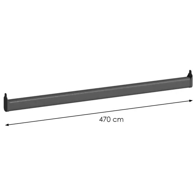 1D szekrény rúd, led nélkül Ultra