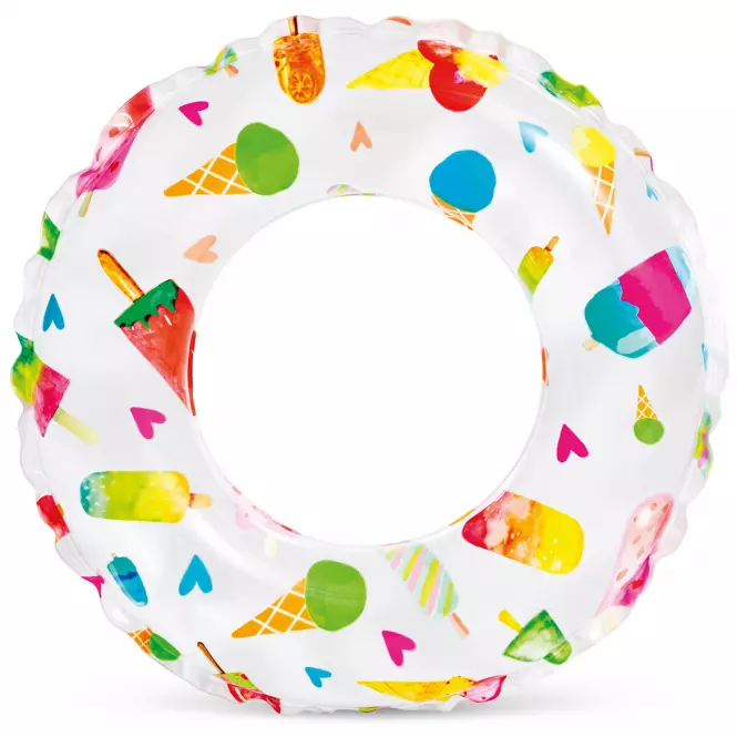 Felfújható kerék gyermekeknek Lively Print 61 cm 59241NP