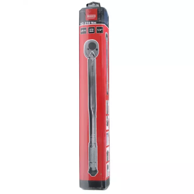 Modeco 1/2” 42-210NM forgatónyomatékkulcs,2