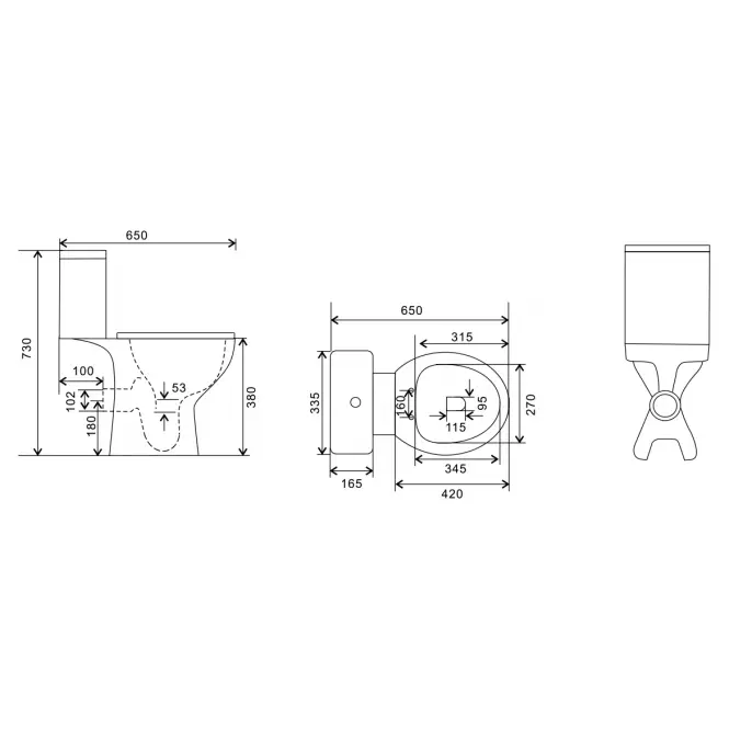 WC hajlatok nélkül Arizona Wc ülőke lassú záródású