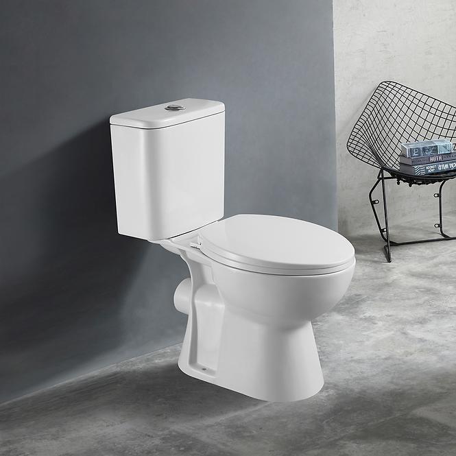 WC hajlatok nélkül Arizona Wc ülőke lassú záródású