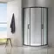 Zuhanykabin Aura 90x90x190 black,3